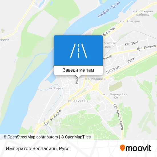 Император Веспасиян карта