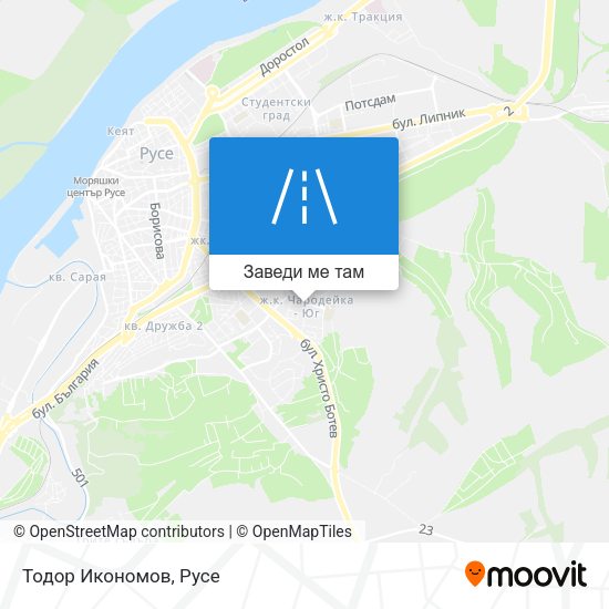Тодор Икономов карта