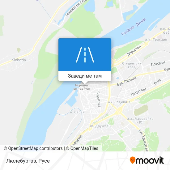 Люлебургаз карта