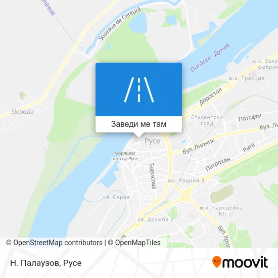 Н. Палаузов карта