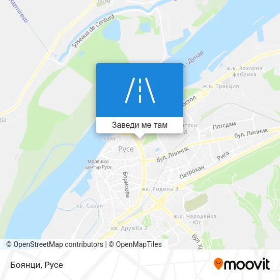 Боянци карта