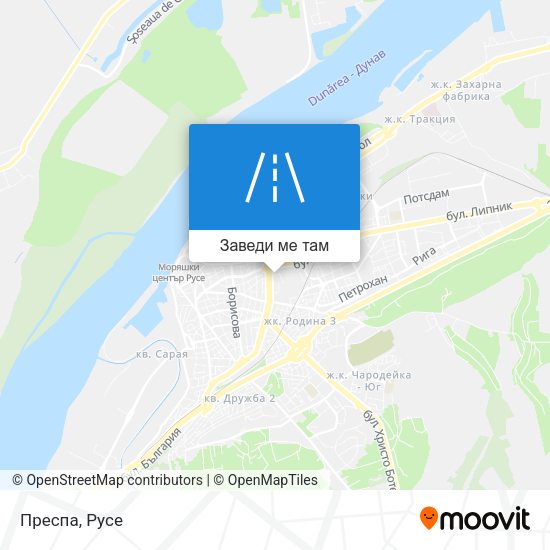 Преспа карта