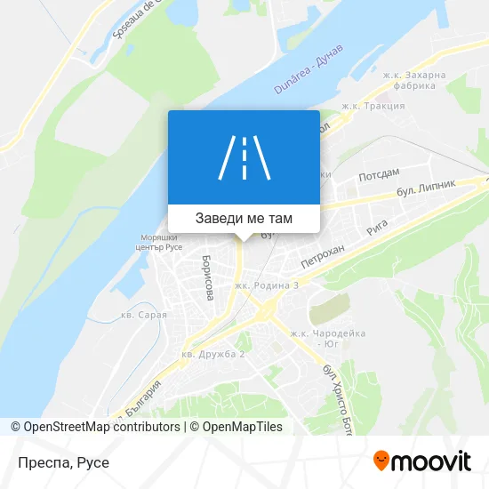 Преспа карта