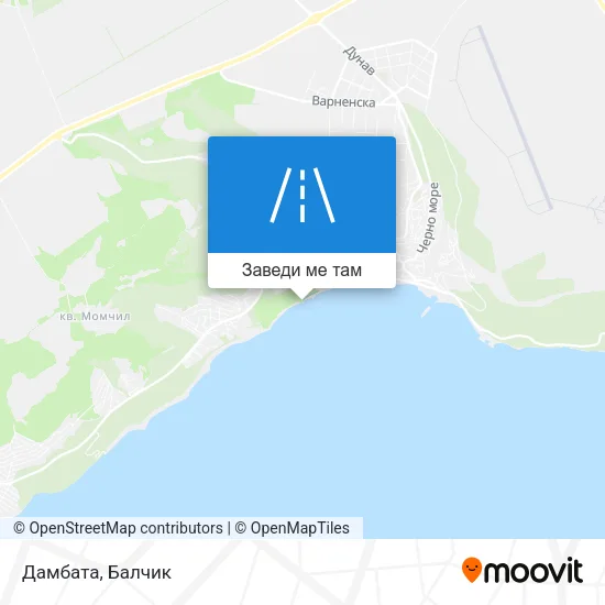 Дамбата карта