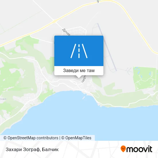 Захари Зограф карта