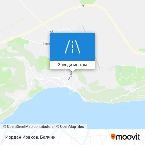 Йордан Йовков карта