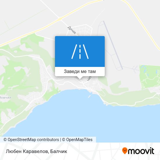 Любен Каравелов карта