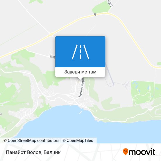 Панайот Волов карта