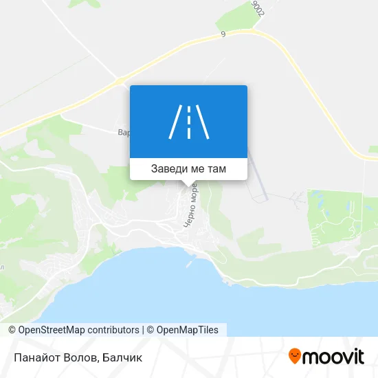 Панайот Волов карта