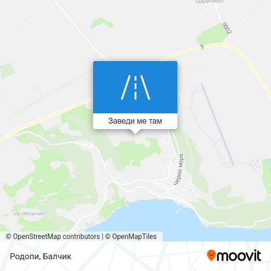 Родопи карта
