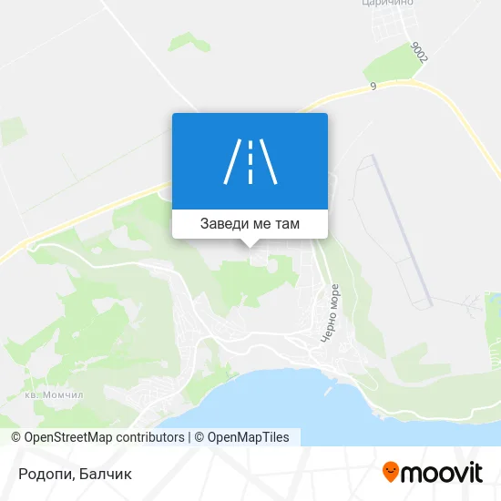 Родопи карта