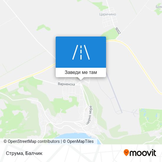 Струма карта