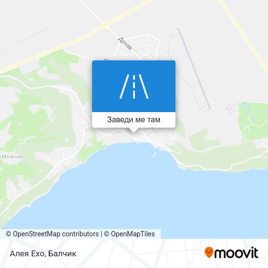 Алея Ехо карта