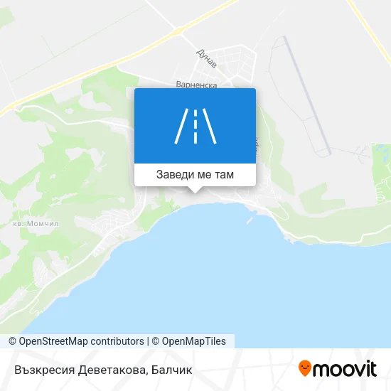 Възкресия Деветакова карта