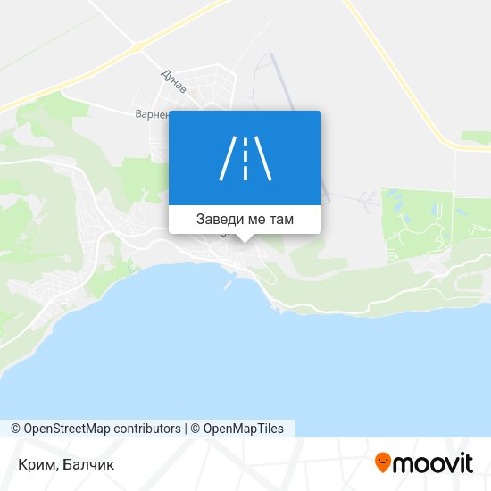 Крим карта