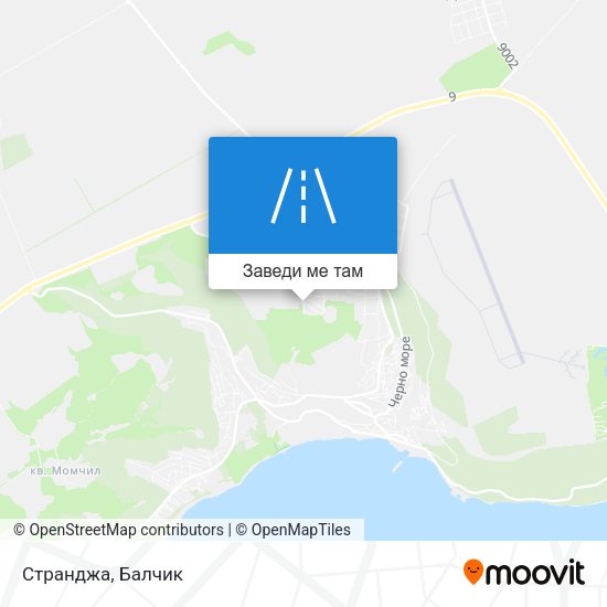 Странджа карта