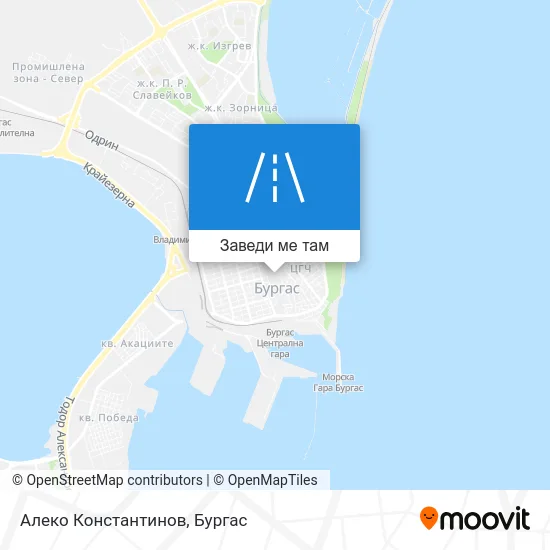 Алеко Константинов карта