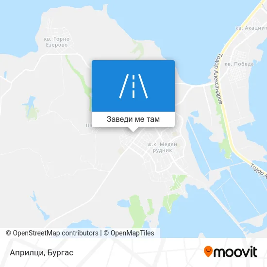 Априлци карта