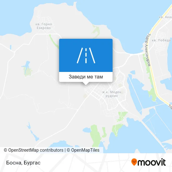 Босна карта