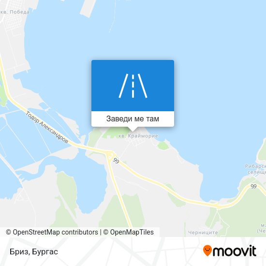 Бриз карта