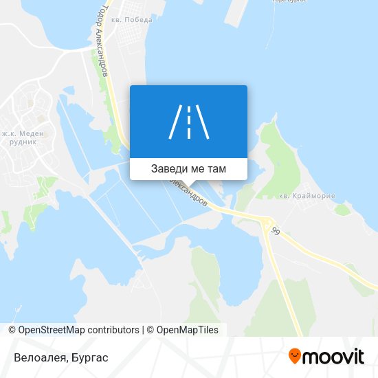 Велоалея карта