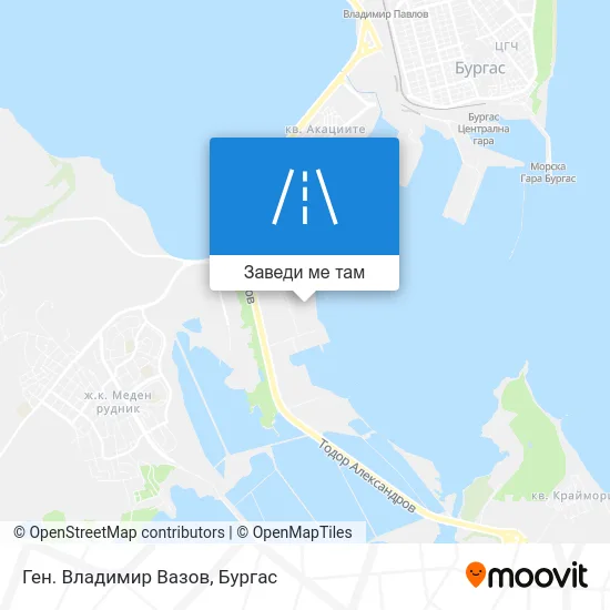 Ген. Владимир Вазов карта