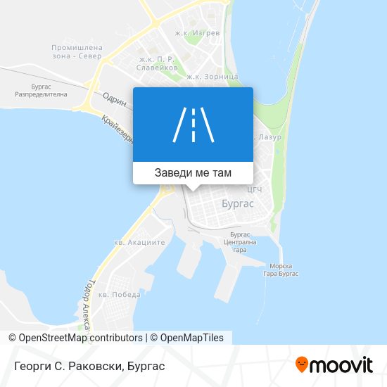 Георги С. Раковски карта