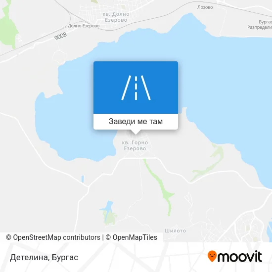Детелина карта