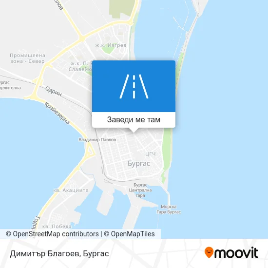 Димитър Благоев карта