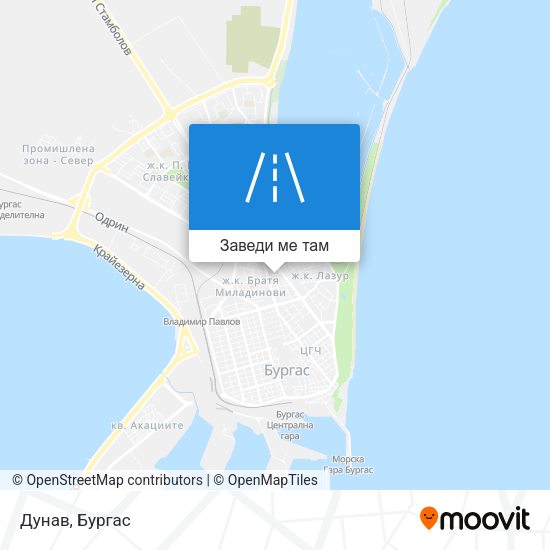 Дунав карта