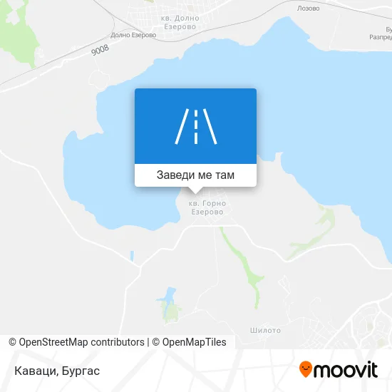 Каваци карта