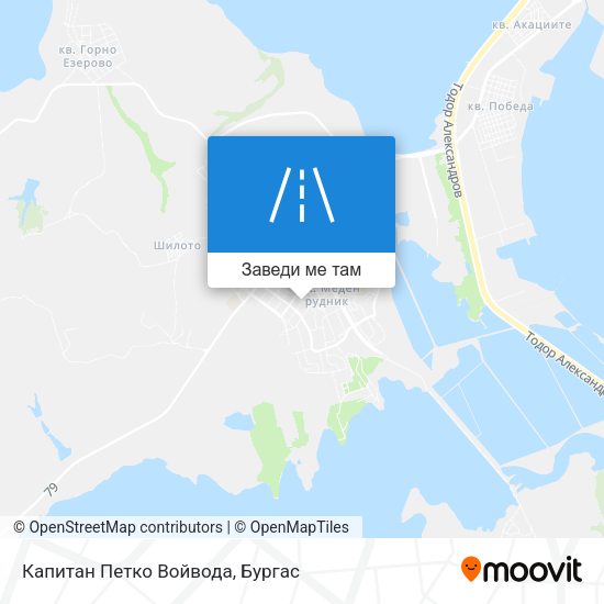 Капитан Петко Войвода карта