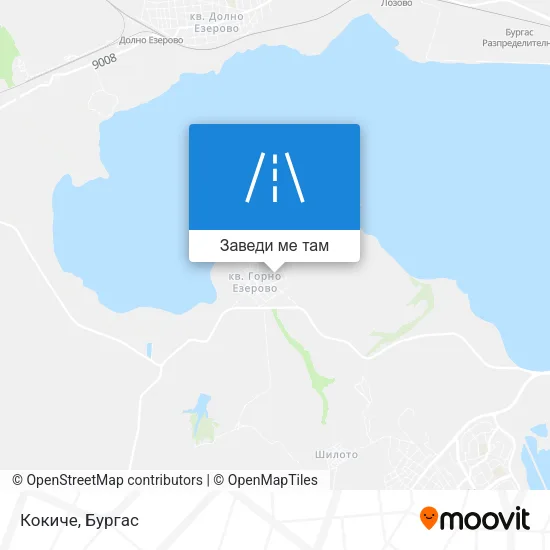 Кокиче карта