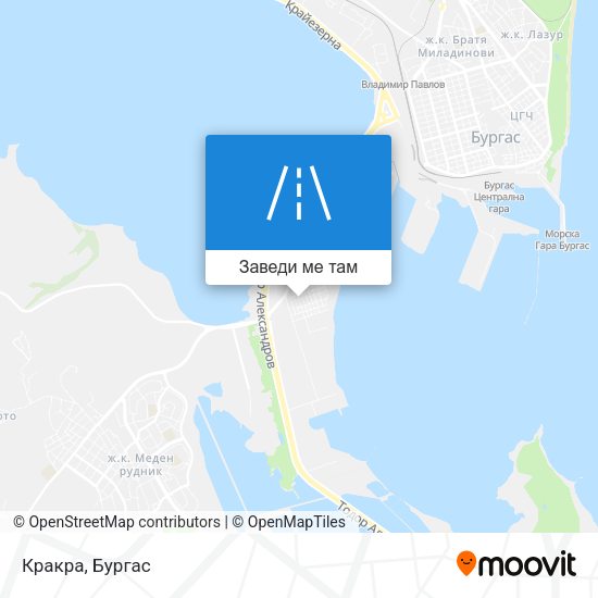Кракра карта