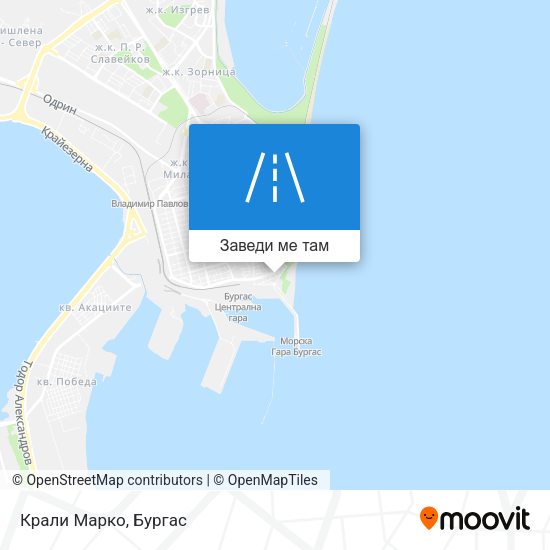 Крали Марко карта