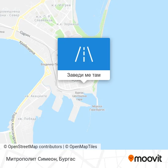 Митрополит Симеон карта