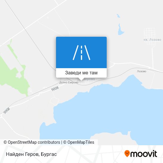 Найден Геров карта