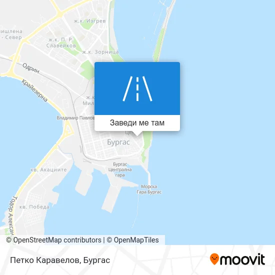 Петко Каравелов карта