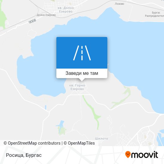 Росица карта
