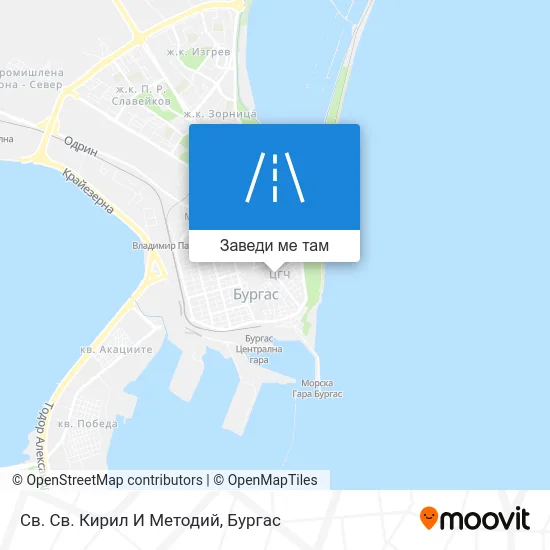 Св. Св. Кирил И Методий карта