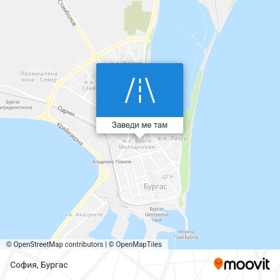 София карта