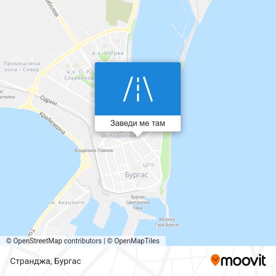 Странджа карта