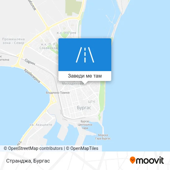 Странджа карта