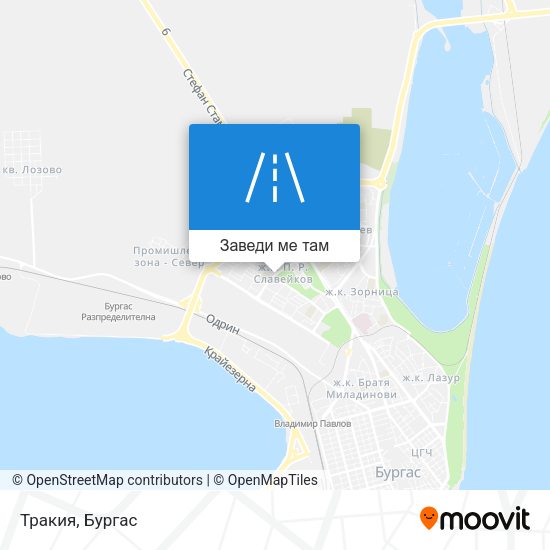 Тракия карта