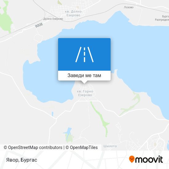 Явор карта
