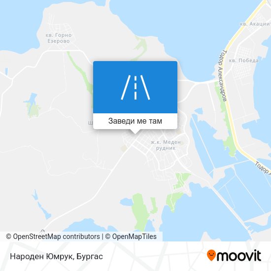 Народен Юмрук карта
