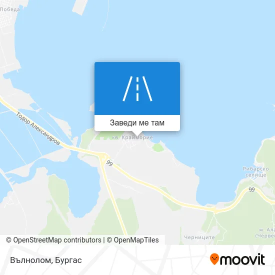 Вълнолом карта