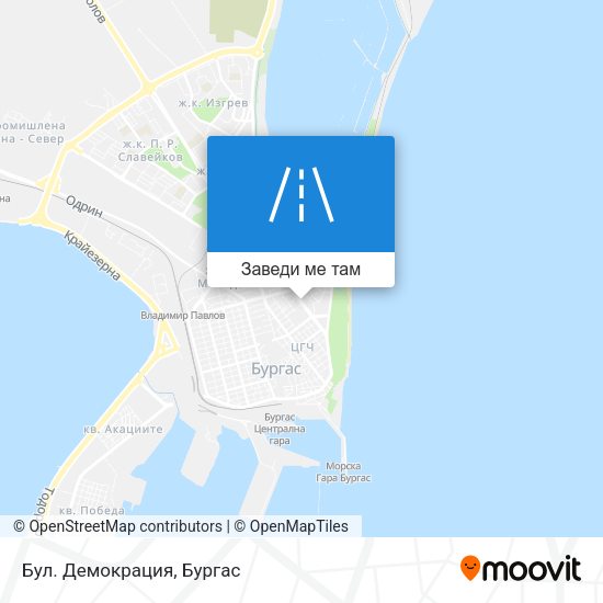 Бул. Демокрация карта