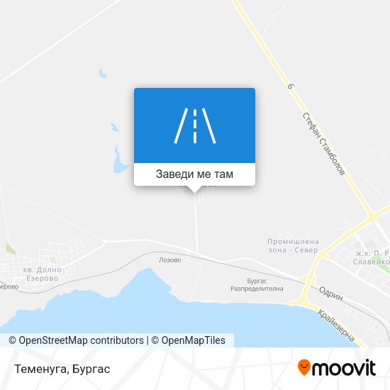 Теменуга карта