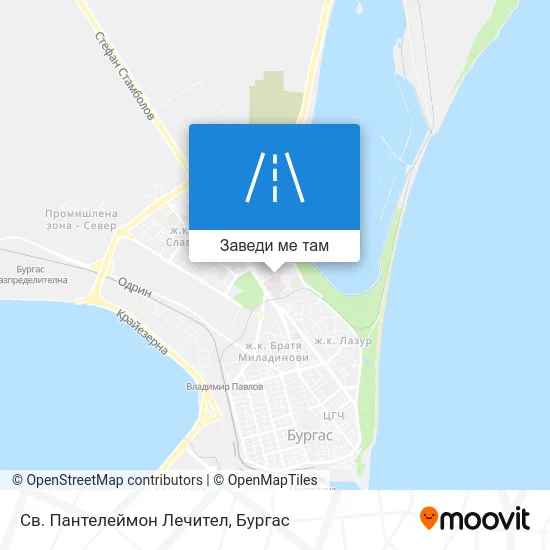 Св. Пантелеймон Лечител карта